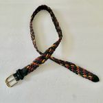 Capezio Argentina  colorful braided leather belt Photo 4