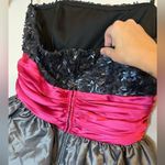 Xtraordinary Gray Pink Strapless Party Formal Mini Dress Size 11 Photo 5