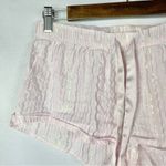 Victoria's Secret Light Pink Metallic Stripe Sleep Shorts S Photo 2