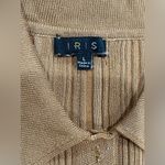 Iris  Tan Ribbed Knitwear Photo 9