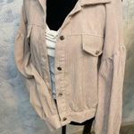 SheIn Ivory Corduroy Jacket size L Photo 0