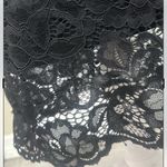 Rafaella NWT Rafaela Black Lace Midi Skirt MSRP $69 Whimsigoth Witchcore Vamp Romantic Photo 2