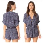 Rails  Minka navy and pink Wildflower Romper XS Photo 1