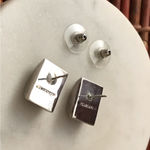 Silpada  Sterling Silver Post Earrings Red Photo 5