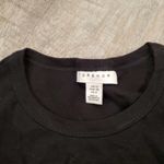 Topshop Black Short Sleeve T-shirt Size 6 Photo 2