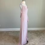 AQUA Formal Pink Maxi Dress Prom Photo 3