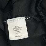 White House | Black Market High neck black top with satin shoulder bow - Size S Photo 4