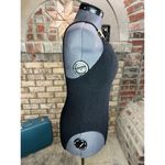 Jantzen  one piece swimsuit Vintage black textured gold buckles Photo 7