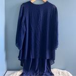 Sandra Darren  Long Sleeve Sheer Jacket Dress Photo 4