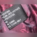 Couture By J. Park Lamb Leather Women’s Maroon Jacket Medium MINT Y2K Vintage Photo 5