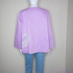 Bob Mackie  the Wearable Art sequin decor purple blazer jacket, size‎ XL Photo 3