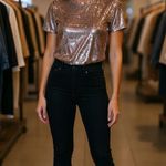 Impo  memory foam Black and gray Sequin ankle boots! Photo 0