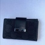 Gucci Authentic Vintage  Black/Silver Keyholder Photo 1