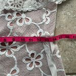 Alexis Boriana Off Shoulder Lace Romper White Photo 12