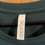 Latched Mama Women’s Long Sleeve Asymmetrical Teal Nursing Tunic XS Green Size undefined Photo 2