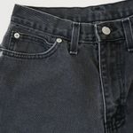 Faded Glory Vintage 80s  Black High Waisted Denim Shorts Photo 3
