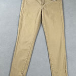 American Eagle  Womens Khaki Pants 10 Short Jegging Super Stretch AE Sateen Slim Photo 0
