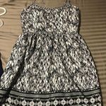 Trixxi NWT Three Pink Hearts  Small Black and White Spaghetti Strap Mini Dress Photo 3