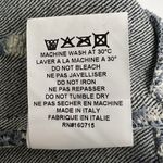 Retrofête Retrofete Megh Strapless pleated Denim Mini Dress Marble Sky Button Front XS Photo 11