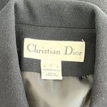 Christian Dior Vintage Navy 100% Wool Blazer, Size 4 Photo 3