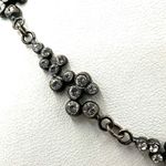Catherine Popesco France sterling plated rhinestone necklace Silver Photo 4