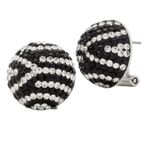 Kate Spade New York EARN YOUR STRIPES STATEMENT STUDS IN BLACK Photo 1