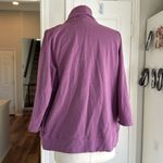 Pacas Pima alpaca open cardigan Purple Size M Photo 12
