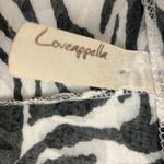 Loveappella Loveapella Dolman Wide Sleeve Women's Animal Print Top Size M Photo 1