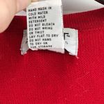 Koret vintage VTG wool sweater vest embroidered ball monkey fist closures coat M Red Size M Photo 5