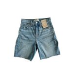 Madewell  NWT High-Rise Mid-Length Denim Shorts size 23 Photo 6