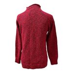 VTG L.L. Bean Wool Blend Pullover Knit Sweater Size S Made in USA Red Photo 2