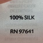 J. Jill Woman’s Red Silk Basic Sleeveless Casual Tank Top Size Medium Photo 2