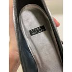 Stuart Weitzman slate gray silver shimmer evening heels pumps size 6 Photo 5
