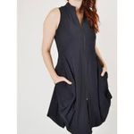 PORTO Tristan Vest in Dark Brown Zip Front LAGENLOOK Jacket or Mini Dress M Med Photo 4