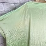 Vanity Fair Vintage  Kaftan Nylon Size S Mint Green Short Sleeve House Dress 60s Photo 4