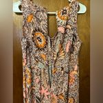 Madewell Lace-Up Ruffle-Hem Midi Dress in Bali Blooms Size 0 Photo 8