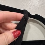 GOLDRAY Black Fraidy Size S Faux Wrap Knit Midi Dress Asymmetric Casual Basic Photo 8