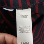 Joe Fresh  XS TP Red Blue Midi Long Sleeve Stripe Photo 3