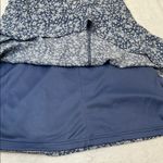 She & Sky Blue and White Boho Preppy V-Neck Flutter Sleeve Sundress Photo 11