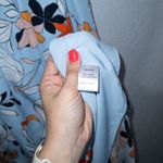 Parker Revolve Clear Moondance Blue Floral 100% Silk Midi Dress Size Medium Photo 5