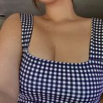 Cotton On Checkered Crop Top Photo 1