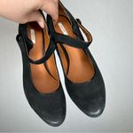 Geox  Respira | Black Wedge Suede Mary Jane‎ Shoes 38 or US 8 Photo 1