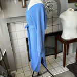 None sweater style dress universally flattering size medium purple open back Photo 4