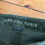 American Eagle ☀️3/$25  Outfitters Green Hi-Rise Corduroy Ribbed Jegging Pants 14 Photo 2