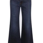 Levi's LEVI’S Flare Ribcage Bell Jeans Black Dark  24W-32  Cordur NWT Photo 0