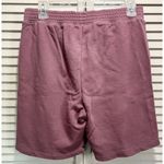 Lucky Brand ‎ Dusty Rose Soft Sweat Short Size Small Elastic/Tie Waist High Rise Photo 3