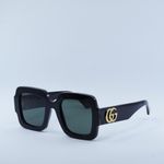 Gucci  SUNGLASSES GG1547S 001 Shiny Black / Grey Photo 3