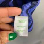 Lilly Pulitzer  Women’s Large Blue Black Striped Shift Dress Preppy Classic Core Photo 4