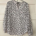 Milano dress blouse black and‎ white size small Photo 0