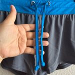 Free Country  Women's Swim Shorts in Gray and Blue L Photo 3